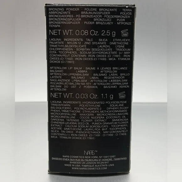 NARS Laguna Bronzer and Afterglow Lip Balm Set - Picture 3 of 4